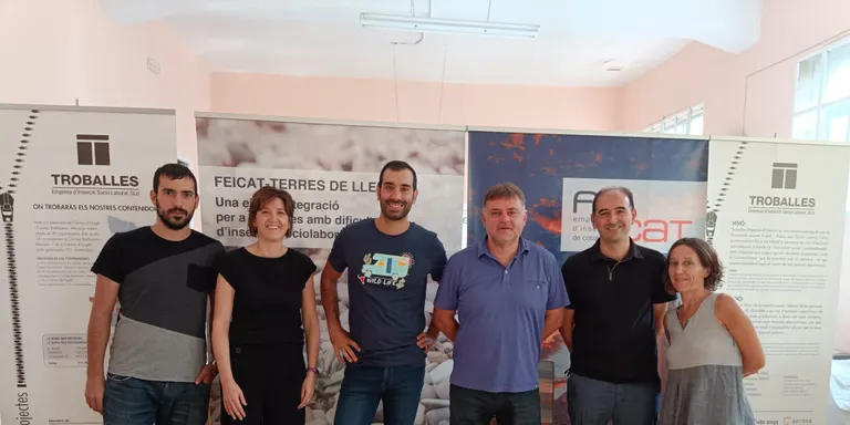 Les empreses d'inserció lleidatanes, entre les quals Volem Feina, van estalviar l'any passat més d'un milió d'euros a les administracions públiques