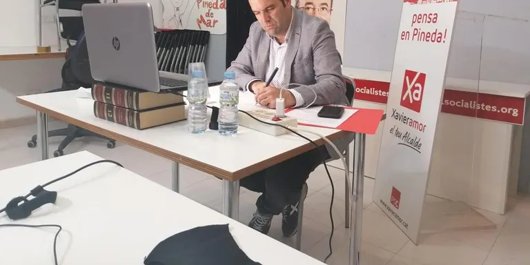 Xavier Amor revalida com a Primer Secretari del PSC de Pineda