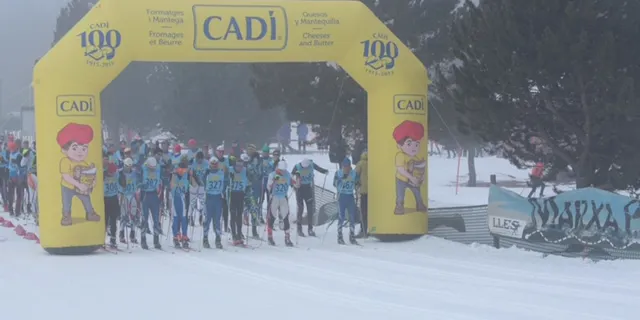 Excel·lent balanç de la 25a Marxa Pirineu, amb la participació de 170 fondistes