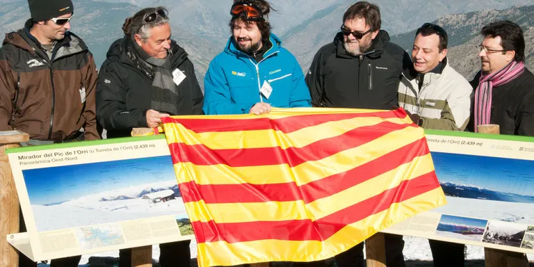 Inaugurat el mirador del Pic de l'Orri, a 2.439 metres