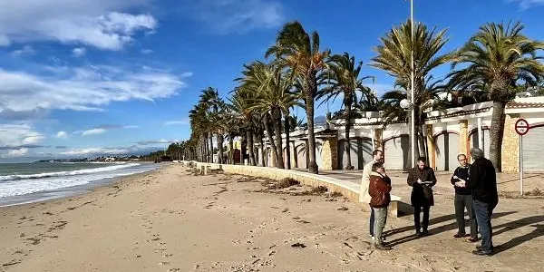 Roda de Berà es reuneix amb tècnics de la Universitat Politècnica de Catalunya per cercar solucions per a les platges del municipi