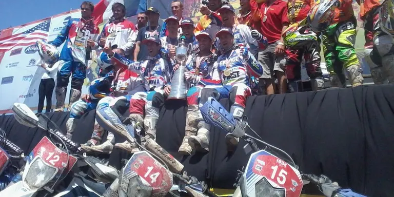 Jaume Betriu fa podi a la seva primera participació als Sis Dies d'Enduro