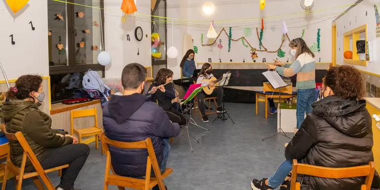 L’Escola de Música organitza una mostra musical per als nens i nenes de la Llar d’Infants