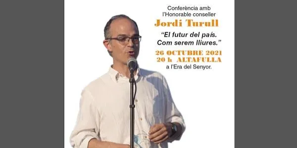 El Jordi Turull més íntim s'explica a Altafulla, aquest dimarts