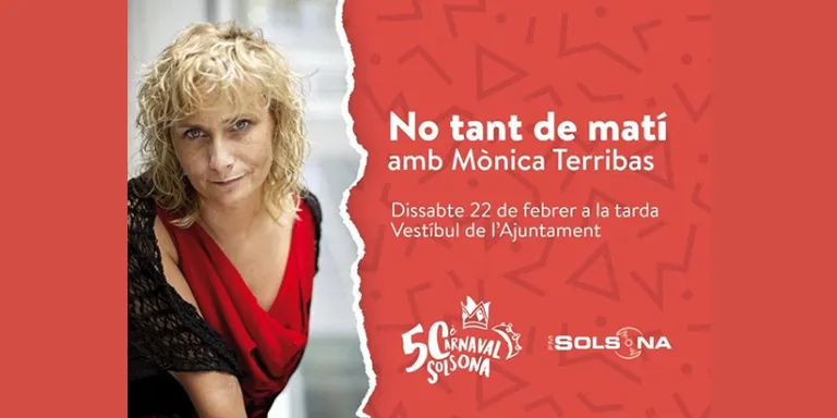 La mata-ruca d'honor del Carnaval, Mònica Terribas, protagonista d'un programa en directe dissabte a la tarda