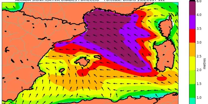 Nou temporal que tornarà a afectar la costa del Maresme