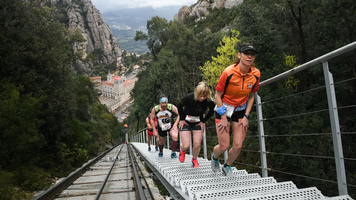 ADIAM anima als atletes a participar a la Cursa Vertical Montserrat