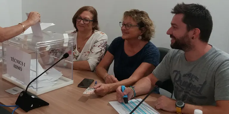 CCOO guanya les eleccions sindicals a l'Ajuntament de Pineda i entra per primer cop la CSC