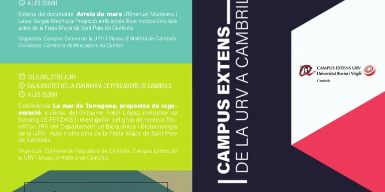 El Campus Extens de la URV a Cambrils finalitza el curs amb una intensa programació