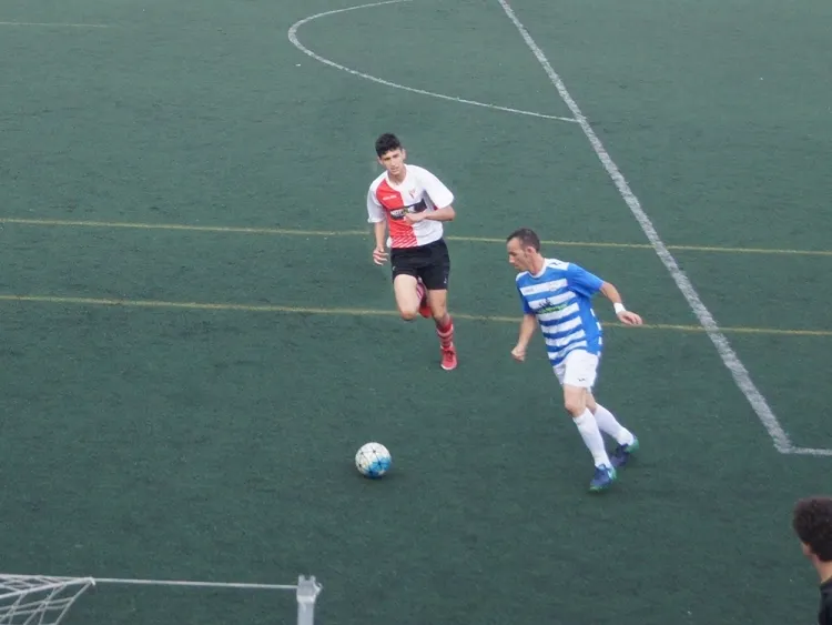 El Rubí va estar a Sitges el 21 de maig, quan tots dos equips jugaven a Primera Catalana / Arxiu