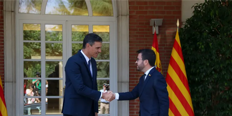 Aragonès i Sánchez es reuniran el dijous 21 de desembre al Palau de la Generalitat
