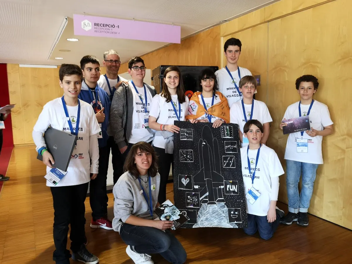 Els Marrecs de Vilassar, Primer Premi al Projecte Científic de la First Lego League