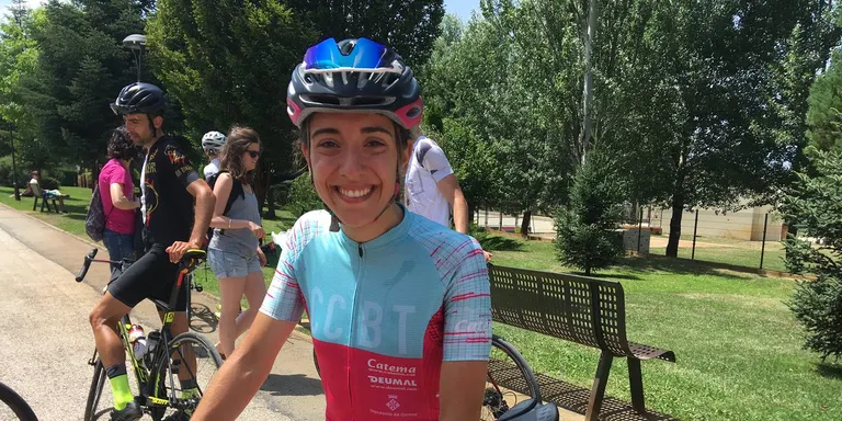 Berta Guàrdia, millor temps de la Cerdanya Cycle Tour en la modalitat Medial