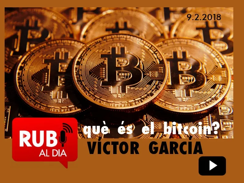VÍCTOR GARCÍA professor d'estudis informàtics de la UOC parla dels Bitcoins