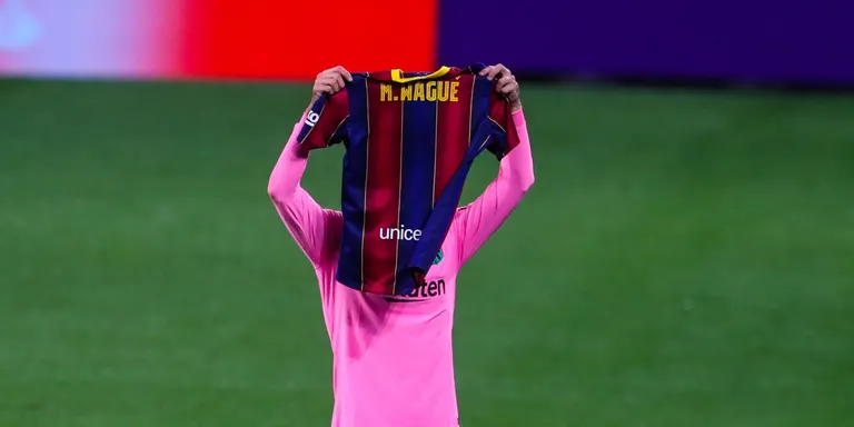 El bonic homenatge de Lenglet a Moussa Wagué