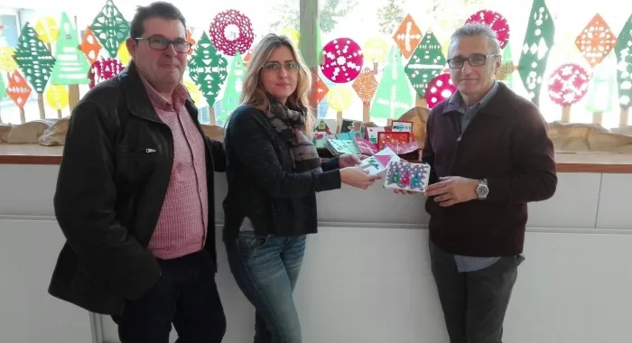 Entre les escoles on s'han recollit les postals hi ha el Sinera ( Foto: Facebook Aniol: sempre amb