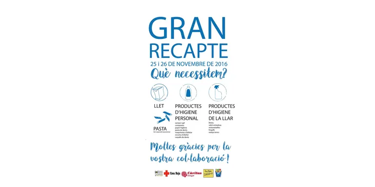 L'Alt Urgell participa en el Gran Recapte dels Aliments