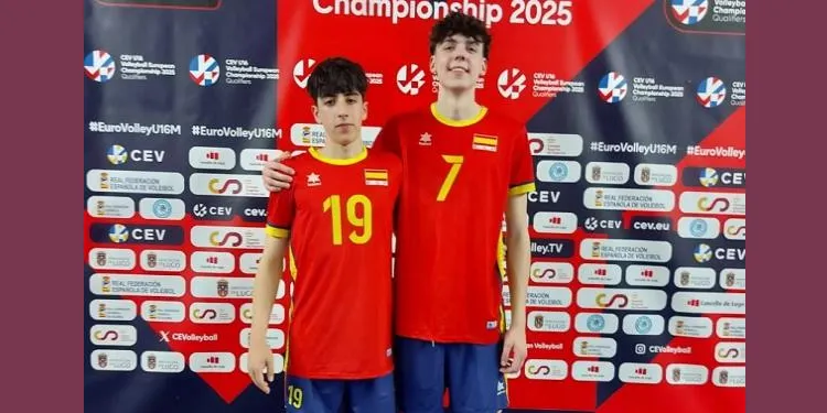 Roger Monzó disputarà el Campionat d’Europa Sub16 de voleibol amb la Selecció Espanyola