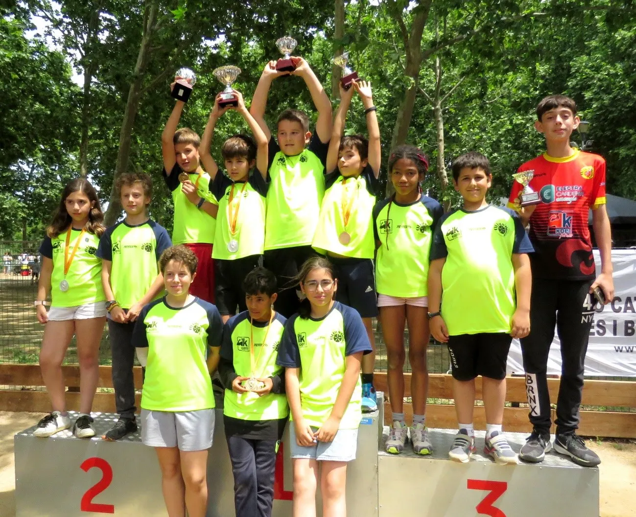 <strong>El Club de Bitlles Olius suma 11 podis al Campionat de Catalunya Individual Infantil de Bitlles Catalanes</strong>