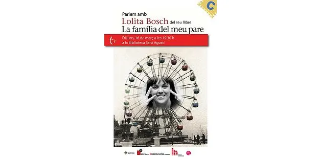 L'escriptora Lolita Bosch, al Club de Lectura de la Biblioteca Sant Agustí