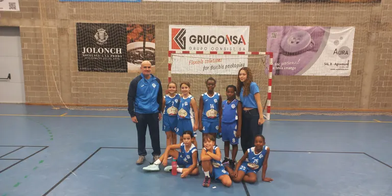 El Pre-Mini Femení guanya amb solvència en una jornada amb 3 triomfs dels equips de promoció