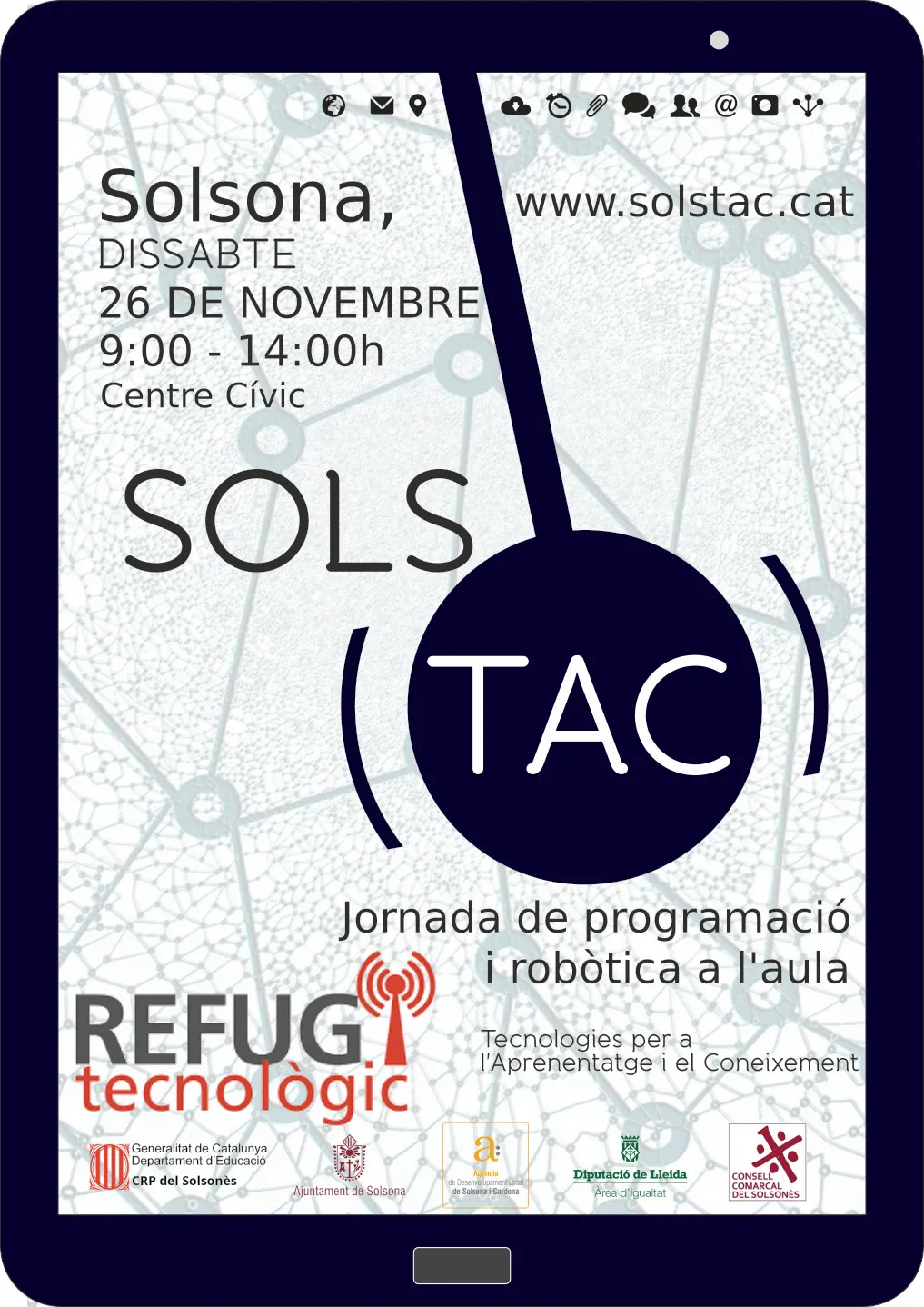 Solsona recupera la jornada sobre programació i robòtica a l'aula SOLSTAC posant el focus en la perspectiva de gènere