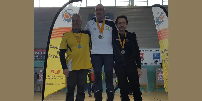 José García Gómez, campió de Catalunya de tir amb arc en modalitat instintiu
