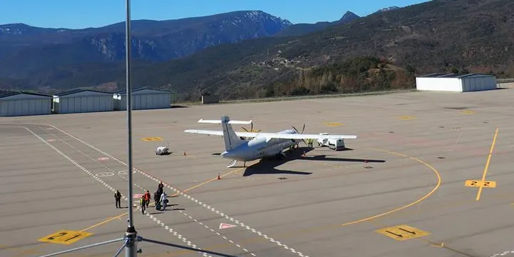 L'aeroport Andorra-la Seu, pendent de l'homologació per a les aproximacions amb instrumental GPS