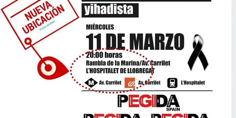 PXC serà present a la primera convocatòria a Catalunya del moviment Pegida
