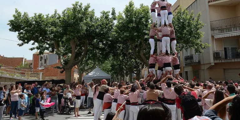 Els castells tornen al Morell per Sant Abdó i Sant Senén