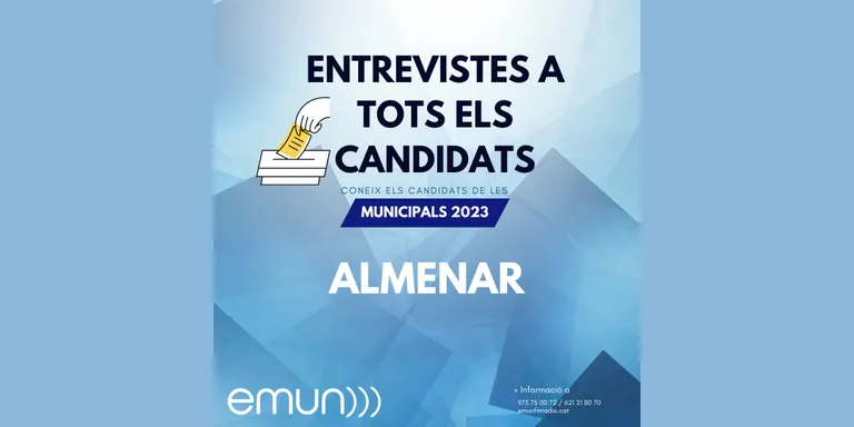 L'entrevista als candidats i candidates a la paeria d'Almenar