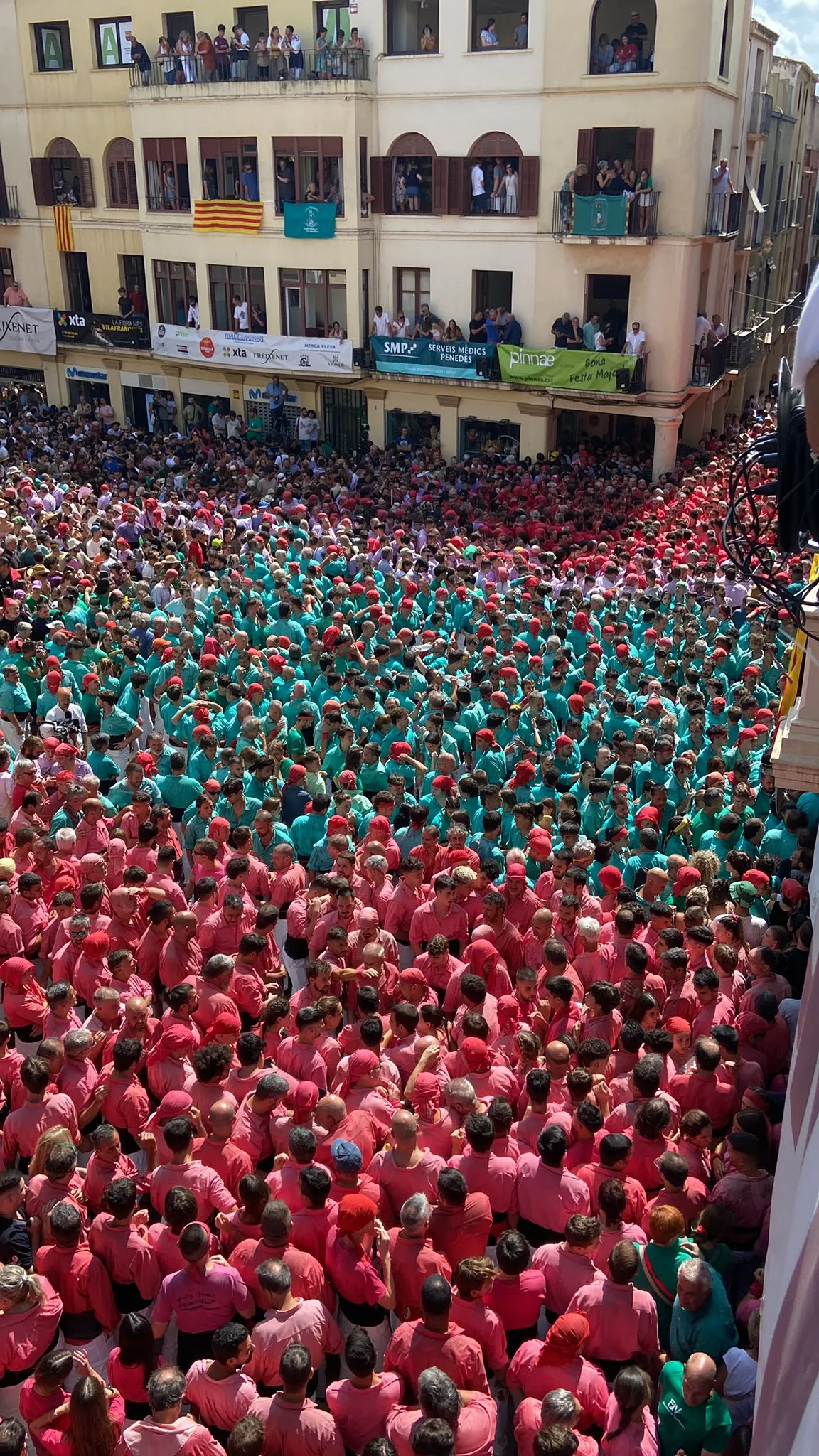 Les caigudes condicionen una diada de Sant Fèlix maratoniana