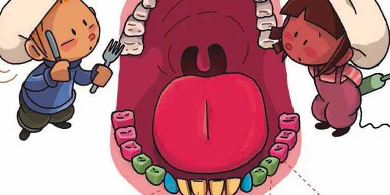 La mostra "Cuida't les dents" torna a la biblioteca