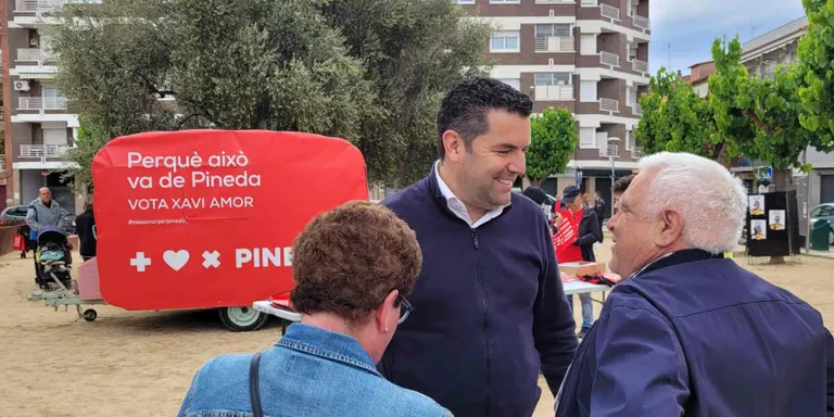 Xavier Amor (PSC): «La Generalitat només ofereix 90 places públiques a les residències de gent gran de Pineda, mentre que pobles més petits tenen més de 200»