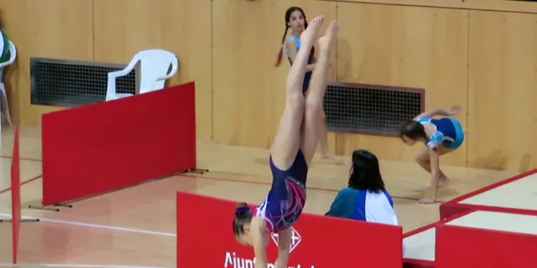 La pinedenca Elsa Rosado participa a la Copa Catalana de Gimnàstica Artística Femenina