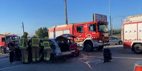 Accident de trànsit aquest matí a l’Avinguda Pi i Margall