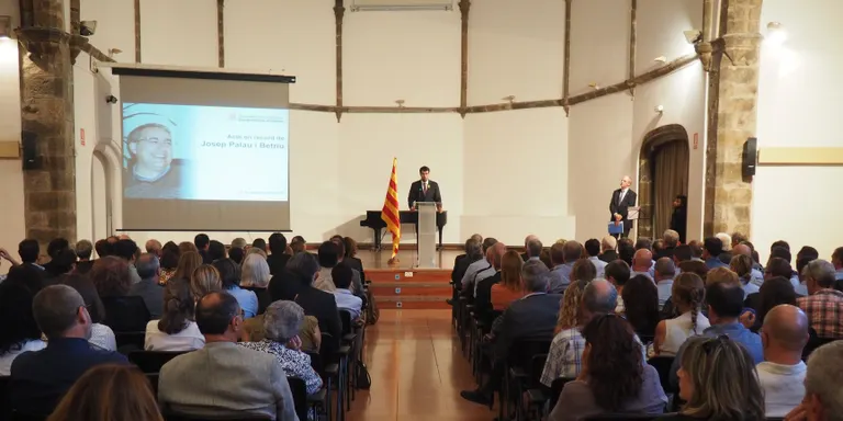La Seu acull l'acte de record a Josep Palau i Betriu
