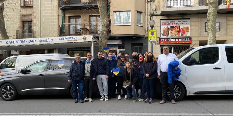 Avui ha sortit una expedició maresmenca amb destí a Ucraïna