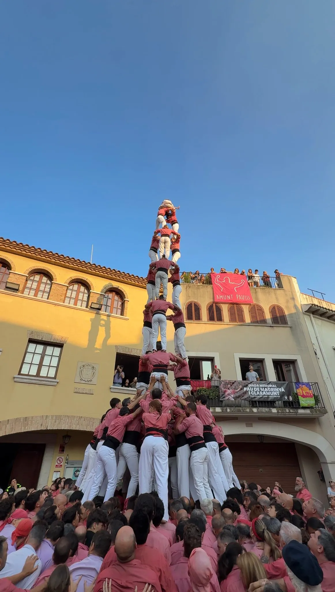 Tripleta màgica de la Colla Vella a Vilallonga del Camp