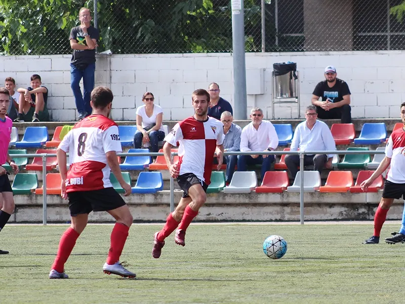L'últim partit en què vam poder veure a Gurrea va ser davant del Sabadell Nord / Arxiu