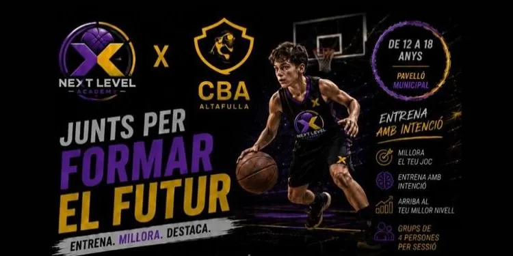 El Club Bàsquet Altafulla i Next Level Academy impulsen una tecnificació per potenciar el talent jove
