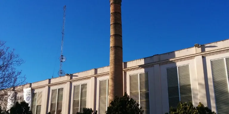 S'inicien els treballs per reparar la xemeneia de l'Escardívol