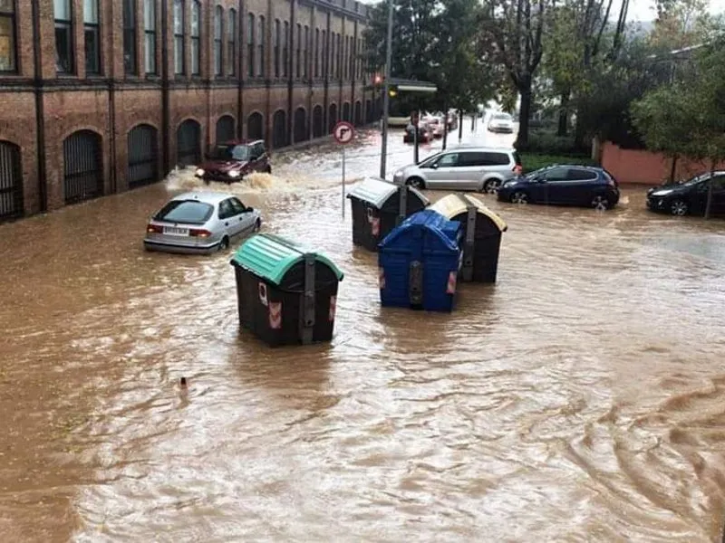Les pluges deixen 195 litres d'aigua per metre quadrat a Rubí