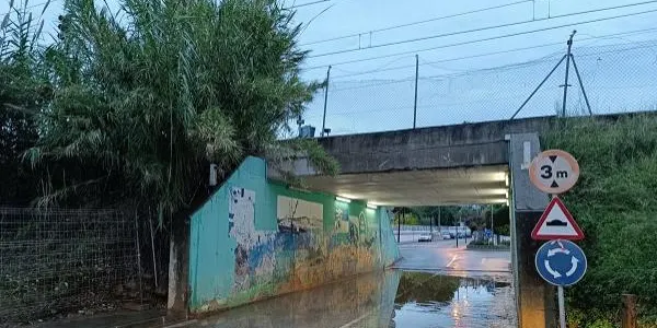 Altafulla en alerta per fortes pluges aquest dimecres