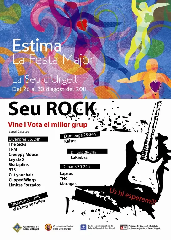 L'oferta musical local, peça clau en la Festa Major 2011