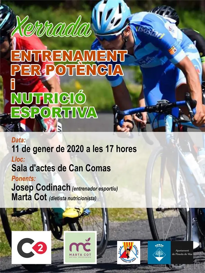 Xerrada 'Entrenament personal per potència i nutrició esportiva'
