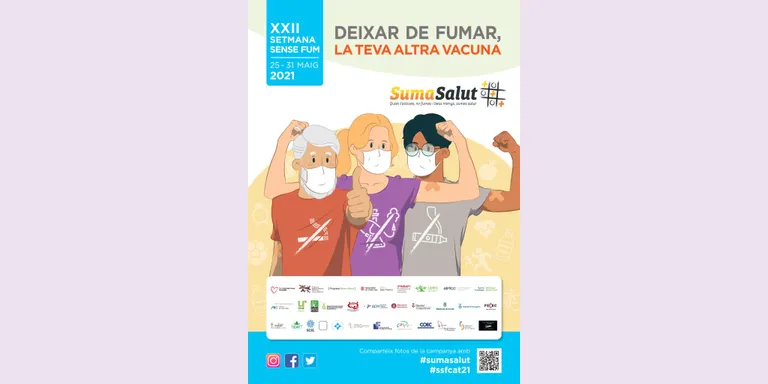La Corporació de Salut celebra la XXII Setmana Sense Fum