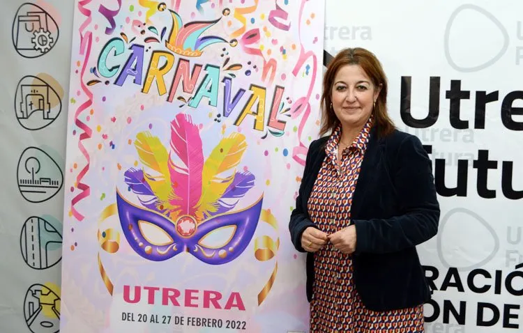 Carmen Cabra invita a los utreranos a disfrutar de los carnavales de Utrera