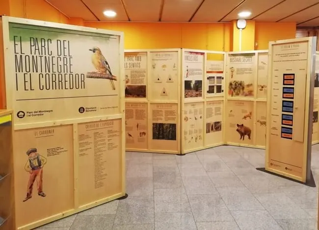 L'exposició itinerant sobre el parc del Montnegre i Corredor arriba a Calella