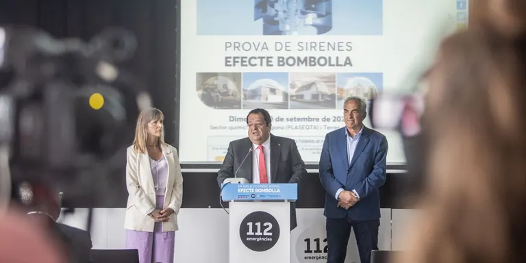 Interior valora "positivament" el simulacre a Tarragona i l'Ebre i assegura que han sonat totes les sirenes